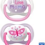 Avent Sucette Ultra Air Sucettes 0-6 Mois I love mama- Avent-philips