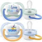 Avent Sucette Ultra Air Sucettes 0-6 Mois I love mama- Avent-philips