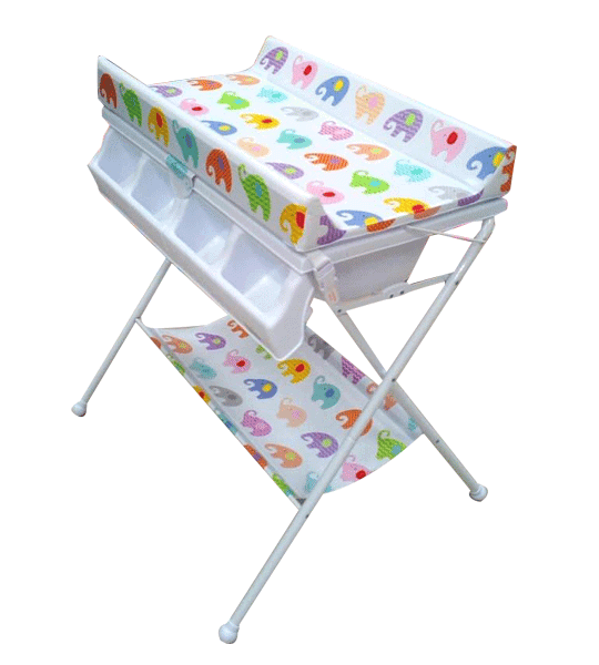 Table à langer baignoire pliable multifonctions B020