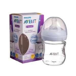 biberon-naturel-en-verre-0m-120-ml-avent emballage biberon en verre 120ml