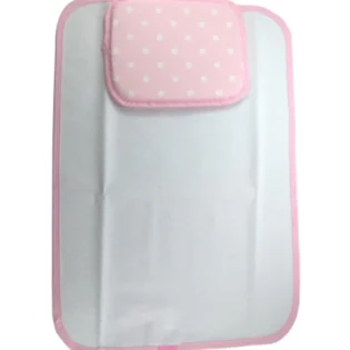 coussin-plan-à-langer-bebekevi coussin + plan à langer bebekevi rose blanc 2
