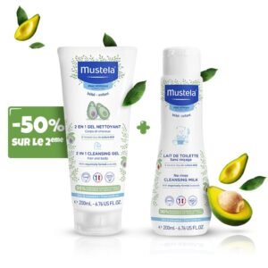Offre-speciale-Mustela offre 2en1 plus lait