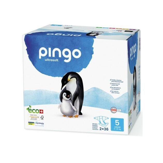 confortable couche pingo taille 5 x2 paquets