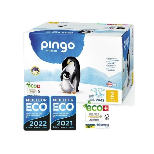 couches pingo taille 2 paquets x2