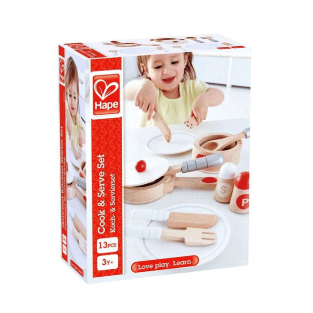 profil set ustensiles en bois - eurekakids Set ustensiles en bois - Eurekakids