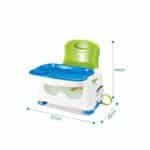 Réhausseur bébé avec table à manger amovible