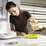 soupe préparée par le cuiseur vapeur