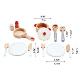 set-d-ustensiles-de-cuisine-en-bois-pour-enfants-hape (2) Set ustensiles en bois - Eurekakids