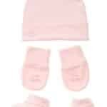 Set Bonnet moufles chaussons