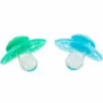 sucette-garcon-twistshake.jpg Lot de 2 sucettes 0-6 ou 6mois+ Vert/bleu- Twistshake