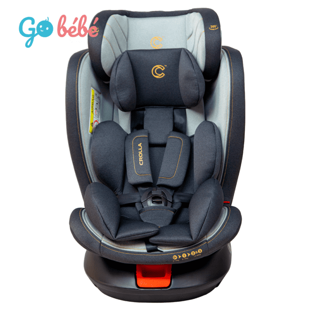 Siège auto rotatif 360° isofix Grp0/1/2/3 - Crolla