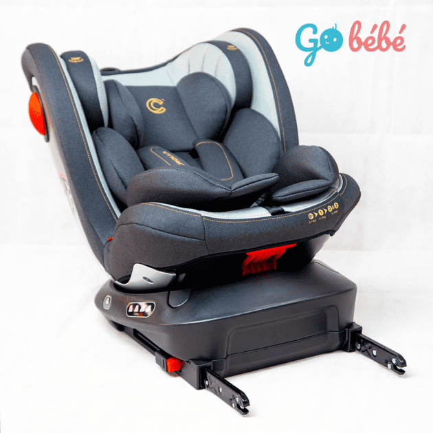 siège auto isofix rotatif 360 crolla groupe 0/1/2/3 0 à 36 kg