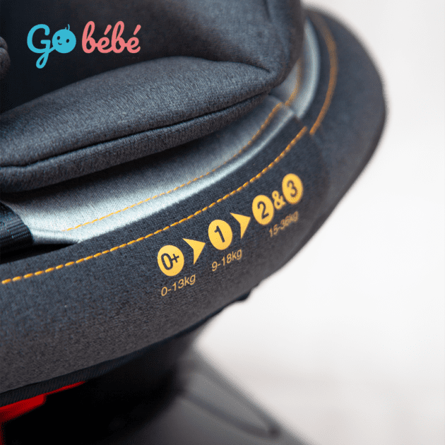 siège auto isofix rotatif 360 crolla groupe 0/1/2/3 0 à 36 kg