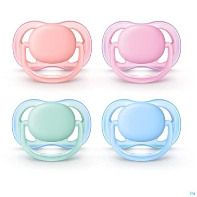 Avent Sucettes Ultra Air Sucettes 0-6 Mois - Avent-philips