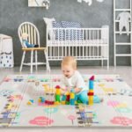 Tapis en mousse XPE antichoc pliable 1m80 x 2m