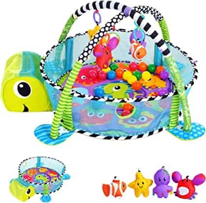tapis d'eveil tortue