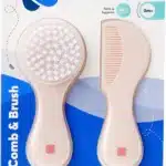 Brosse et peigne rose kikkaboo