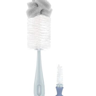 kikkaboo goupillon & tétine bleu