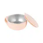Bol inox 200ml chat rose