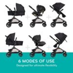Pack-poussette-pivot-Safemax-Evenflo Pack poussette pivot Safemax Evenflo