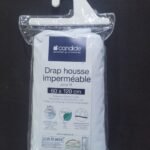 Drap Housse Imperméable 60 x 120cm - Candide