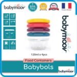 babybols contenants alimentaire 4 x 120ml