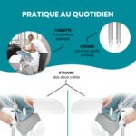 profil de slick chaise haute évolutive