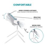 slick confort chaise haute 2en1