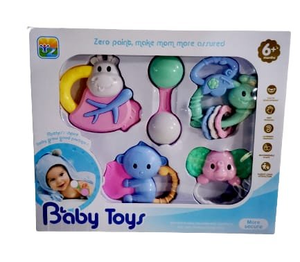 ensemble de 5 hochets baby toys