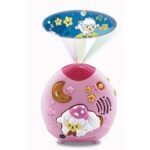 lumi-mouton-nuit-enchantee-rose-Vtech Veilleuse Lumi mouton nuit enchantée rose