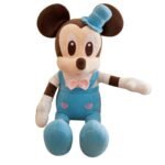 statut peluche mickey disney bleu