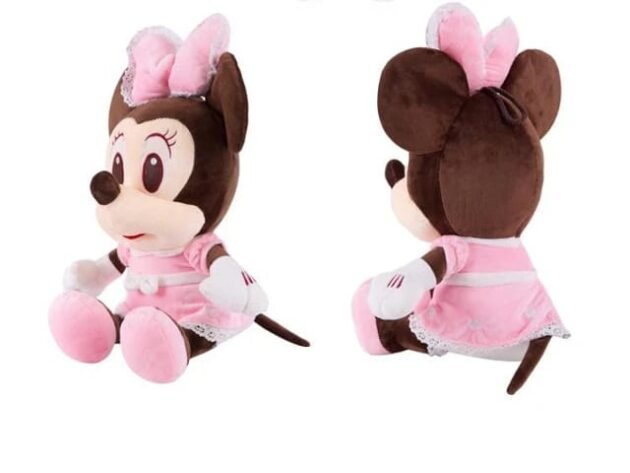 Peluche-Minnie-Disney-Rose peluche minnie rose