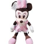 Peluche-Minnie-Disney-Rose peluche minnie rose disney