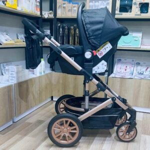 Poussette3en1-v6+c-sac-cosy-1 Poussette 3en1 V6+C maxi cosi noir