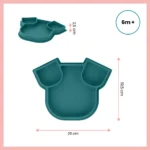 assiette-bebe-isy-plate-babymoov-3 isy plate assiette en silicone dimension