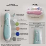 baby nail trimmer bleu lime