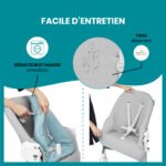 entretien de slick chaise haute 2en1