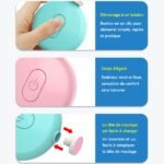 coupe ongle électrique bouton