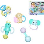 ensemble de 5 hochets baby toys vrac