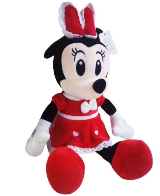 peluche-minnie-disney-rouge-55cm1 peluche minnie rouge