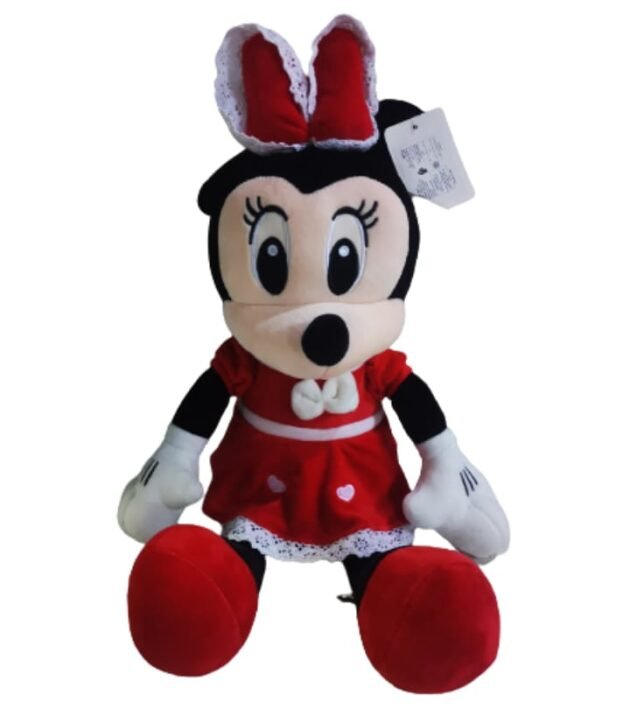 peluche-minnie-disney-rouge-55cm3 peluche minnie 55cm rouge
