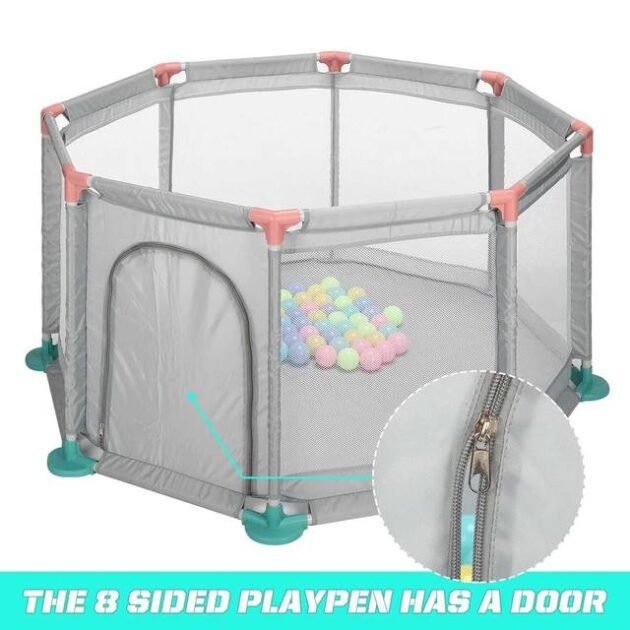 parc hexagonal securisé