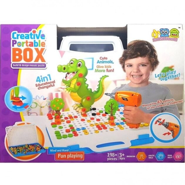 Créative portable boxe 4 en 1
