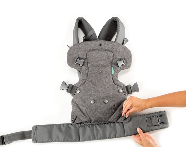 porte bebe 4 en 1 infantino ouvert