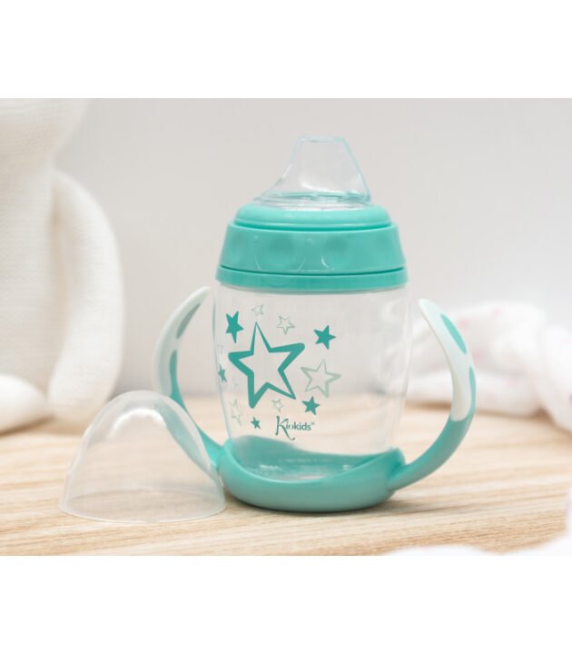 Tasse d'apprentissage Step 1 bleu - Kiokids