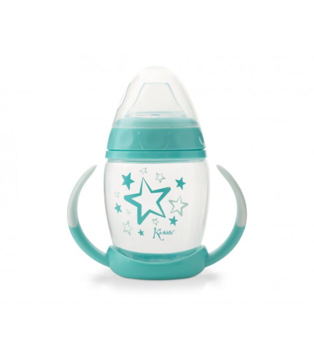 Tasse d'apprentissage Step 1 bleu - Kiokids