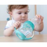 Tasse d'apprentissage Step 1 bleu - Kiokids