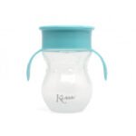 tasse-step-3-avec-poignees-270ml-bleue Tasse Step 3 avec poignée -Kiokids