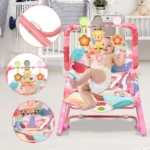 tiibaby-GIRAFE-5 Transat musical réglable tiibaby motif girafe bébé