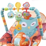 tiibaby-hibou-3 Transat musical réglable tiibaby motif hibou arche hochets